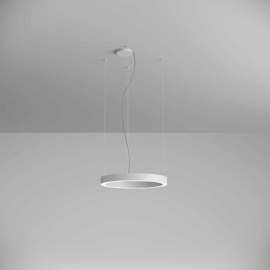 Corp de iluminat inelar LED aplicat/suspendat XAMBIT 38W 4000K D60 IP20 105° SWH Arelux AM01NW SWH