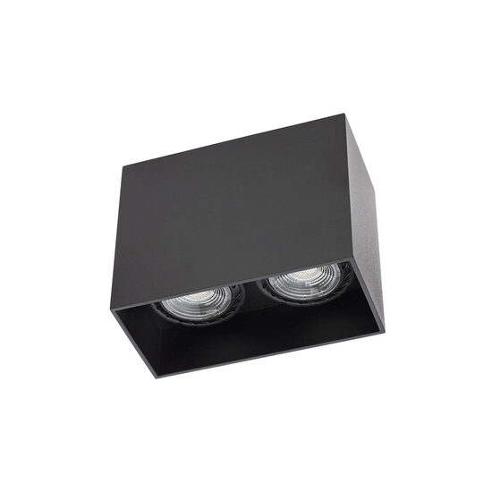 Spot aparent XCARD GU10/PAR16 2x50W IP20 UGR<10 SBK Arelux CD02 SBK