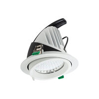 Spot LED incastrat mobil XDOWN 1x42W 4000K CRI.90 IP20 UGR<16 38° SWH Arelux DN06NW SWH