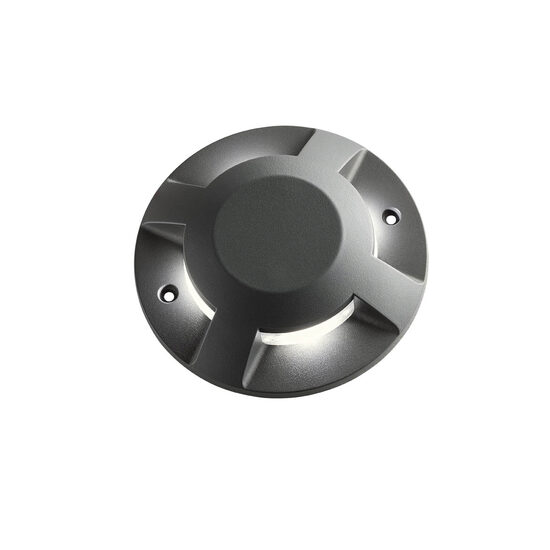 Spot LED IP67 zone pietonale XPUCK GROUND 4x6W 3000K Arelux PK03WW
