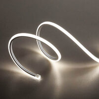Banda LED XSNAKE flexibila monocromatica IP67 rola 5 m 10W/ml 126LED/ml 24V DC 4000K 120° Arelux SNK10X10NW