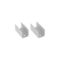 Accesoriu aluminiu 2.5 cm fixare perete/tavan benzi LED XSNAKE 2.5 cm SNK10x10 Arelux SNK10X10CK