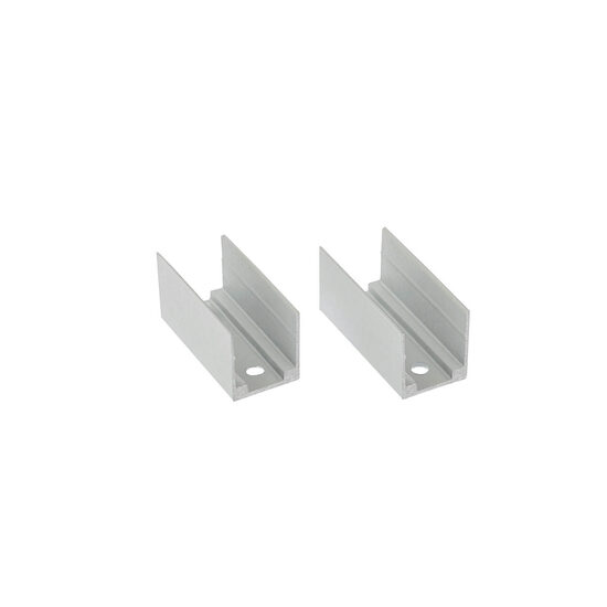 Accesoriu aluminiu 2.5 cm fixare perete/tavan benzi LED XSNAKE 2.5 cm SNK10x10 Arelux SNK10X10CK