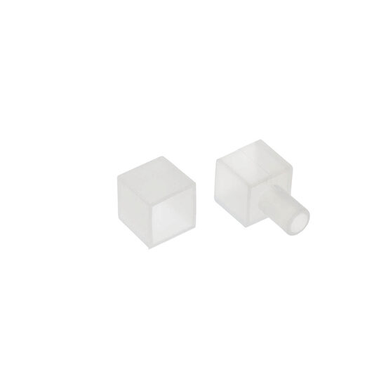 Set 2 elemente terminale silicon alimentare+sigilare bucati banda XSNAKE SNK10x10 Arelux SNK10X10ECD