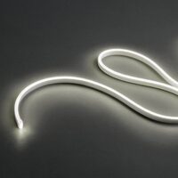 Banda LED XSNAKE flexibila monocromatica acoperire silicon IP67 rola 5 m 8W/ml 6X12mm 24V 4000K Arelux SNK6X12NW