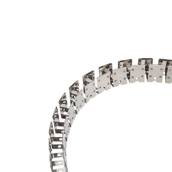 Accesoriu otel cromat 1 m fixare perete/tavan benzi LED XSNAKE SNK12x12 Arelux SNK12X20SK