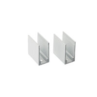 Accesoriu aluminiu 2.5 cm fixare perete/tavan benzi LED XSNAKE SNK12x12 Arelux SNK12X20CK