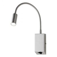 Aplica moderna Hello nichel brat reglabil LED 3W/303lm/3000K, 01-1195 Redo