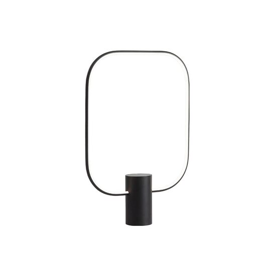 Veioză moderna neagra dispersor silicon LED 21W/1730lm/3000K Dom 01-1227 Redo