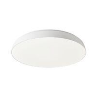 Plafonieră moderna alba dispersor PMMA LED 50W/5400lm/3000K, Erie 01-1681 Redo