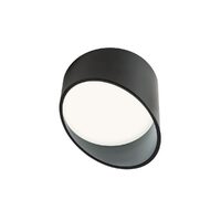 Plafonieră moderna neagra LED 18W/1980lm/3000K, Uto 01-1630 Redo