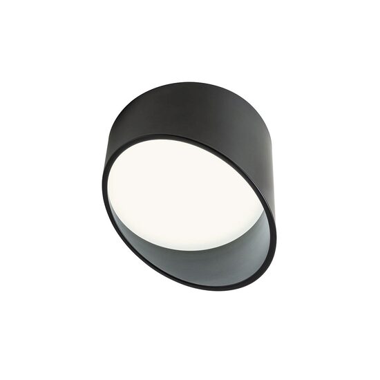 Plafonieră moderna neagra LED 18W/1980lm/3000K, Uto 01-1630 Redo