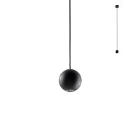 Lustra moderna neagra sferica LED 4.5W/459lm/3000K, OBO 01-1834 Redo