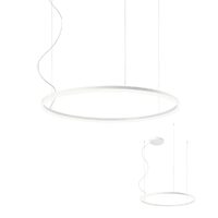 Lustra moderna alba  il. direct LED 50W/6050lm/3000K, Orbit 01-1712-TRIAC Redo