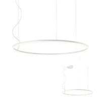 Lustra moderna alba  il. direct LED 66W/7128lm/3000K, Orbit 01-1714-TRIAC Redo