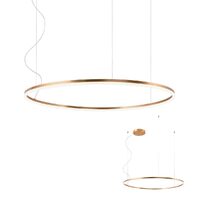 Lustra moderna bronz  il. direct LED 66W/7128lm/3000K, Orbit 01-1715-TRIAC Redo