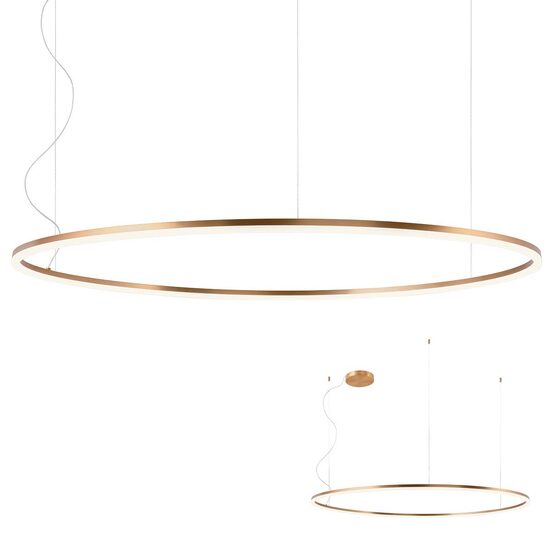 Lustra moderna bronz  il. direct LED 105W/11550lm/3000K, Orbit 01-1719-TRIAC Redo
