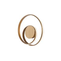 Aplică/plafonieră moderna bronz LED 26W/2610lm/3000K, Torsion 01-1790 Redo