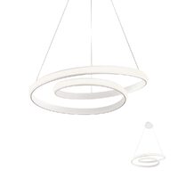 Lustra moderna alba LED 30W/3498lm/4000K,Torsion 01-1888 Redo