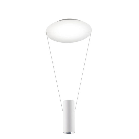 Lustra moderna alba il. direct/indirect LED 24W/2472lm/3000K, Essence 01-1970 Redo
