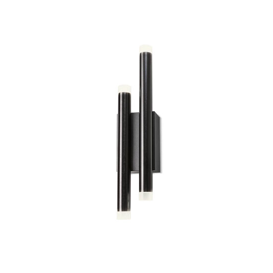 Aplică moderna neagra dubla LED 16W/1728lm/3000K, Madison 01-2035 Redo