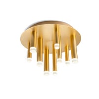 Plafonieră moderna auriu LED 36W/3888W/3000K, Madison 01-2039 Redo