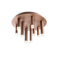 Plafonieră moderna cupru LED 36W/3888W/3000K, Madison 01-2040 Redo