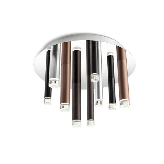 Plafoniera moderna cromata 36W/3888W/3000K, Madison 01-2042 Redo