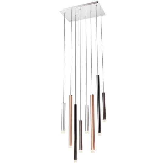 Lustra moderna cromata LED 32W/3456lm/3000K, Madison 01-2049 Redo
