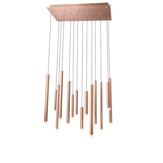 Lustra moderna cupru LED 56W/6048lm/3000K, Madison 01-2055 Redo