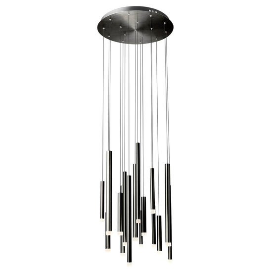 Lustra moderna neagra LED 64W/6912lm/3000K, Madison 01-2060 Redo