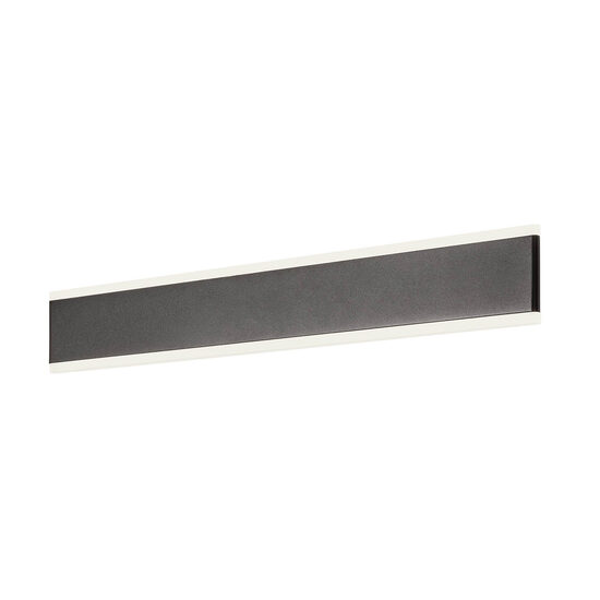 Aplica metalica neagra il. direct/indirect LED 16W/1696lm/3000K, Rail 01-2299 Redo