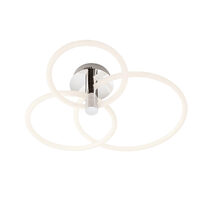 Plafonieră moderna cromata LED 54W/5508lm/3000K, Spell 01-2226 Redo