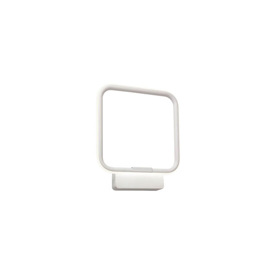Aplică moderna alba dispersor silicon LED 15W/1365lm/3000K, Thai 01-2095 Redo