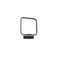 Aplică moderna neagra dispersor silicon LED 15W/1365lm/3000K, Thai 01-2096 Redo