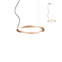 Lustra moderna aurie LED 34W/3510lm/3000K, Union 01-2203 Redo