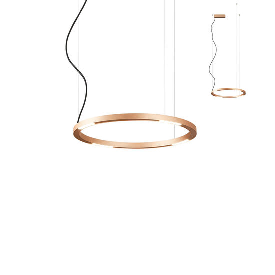 Lustra moderna aurie LED 34W/3510lm/3000K, Union 01-2203 Redo
