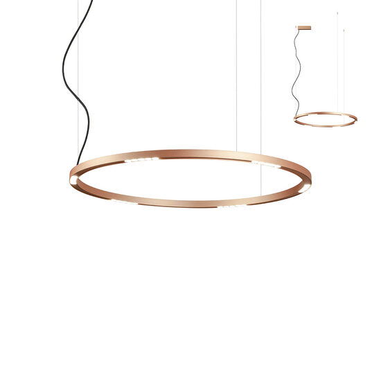 Lustra moderna aurie LED 50W/5265lm/3000K, Union 01-2206 Redo