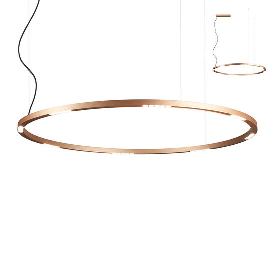 Lustra moderna aurie LED 68W/7020lm/3000K, Union 01-2209 Redo