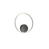 Aplica moderna neagra il. direct LED 28W/2968lm/3000K, Orbit 01-1942-TRIAC Redo