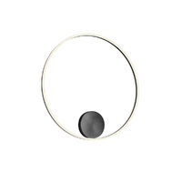 Aplica moderna neagra il. direct LED 55W/6716lm/4000K, Orbit 01-1959-TRIAC Redo