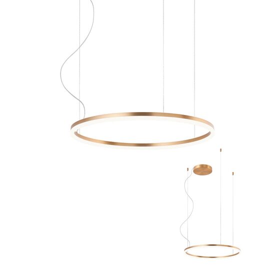 Lustra moderna bronz il. direct LED 42W/4990lm/4000K, Orbit 01-1913-TRIAC Redo
