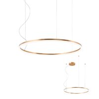 Lustra moderna bronz il. direct LED 55W/6716lm/4000K, Orbit 01-1915-TRIAC Redo