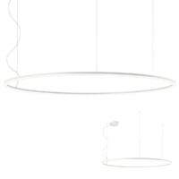 Lustra moderna alba il. direct LED 105W/12705lm/4000K, Orbit 01-1920-TRIAC Redo