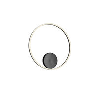 Aplica moderna neagra il. direct LED 42W/4536lm/3000K, Orbit 01-1944-TRIAC Redo