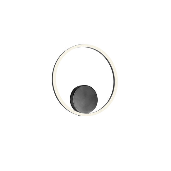 Aplica moderna neagra il. direct LED 28W/3265lm/4000K, Orbit 01-1955-TRIAC Redo
