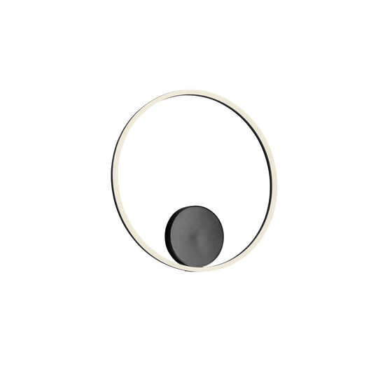 Aplica moderna neagra il. direct LED 42W/4990lm/4000K, Orbit 01-1957-TRIAC Redo