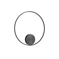 Aplica moderna neagra il. indirect LED 55W/6716lm/4000K, Orbit 01-1960-TRIAC Redo