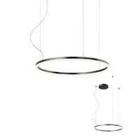 Lustra moderna neagra il. direct LED 42W/4536lm/3000K, Orbit 01-1948-TRIAC Redo
