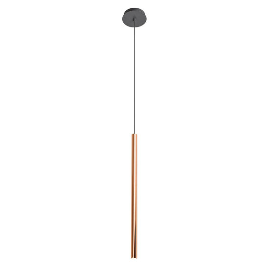 Lustra moderna aur roz, LED 7W/675lm/3000K, L55, Kanji 01-2362, Redo